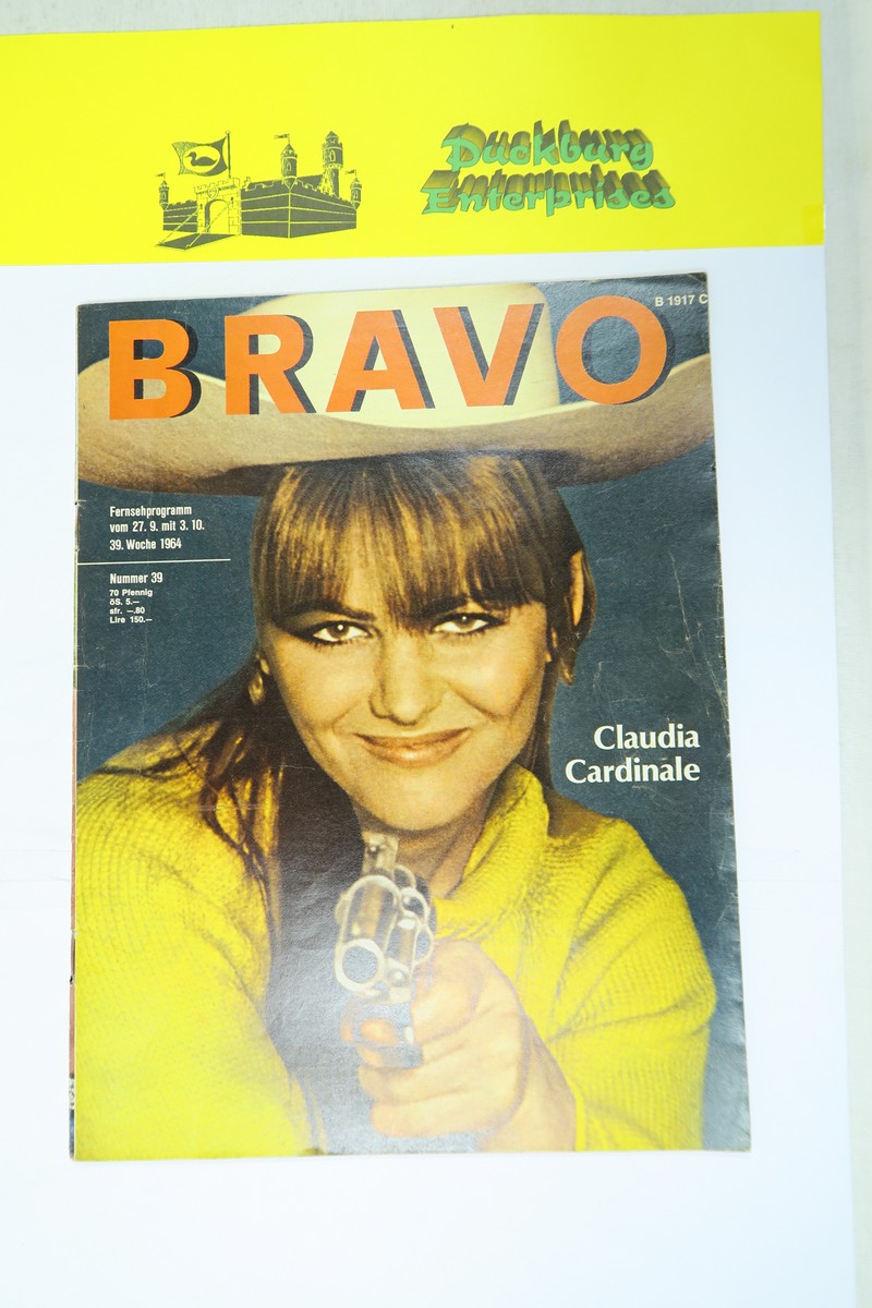 Bravo 1964 /39 vom 22.9.1964 Cardinale, Gus Backus, Lex Barker, P. Brice 159059 Bravo 1964 /39 vom 22.9.1964 Cardinale, Gus Backus, Lex Barker, P. Brice 159059