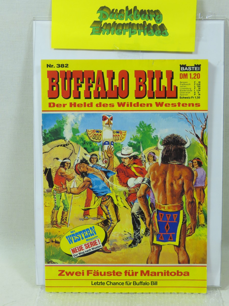 Buffalo Bill Nr. 382 Bastei im Zustand (2 NZ ). 196075 Buffalo Bill Nr. 382 Bastei im Zustand (2 NZ ). 196075