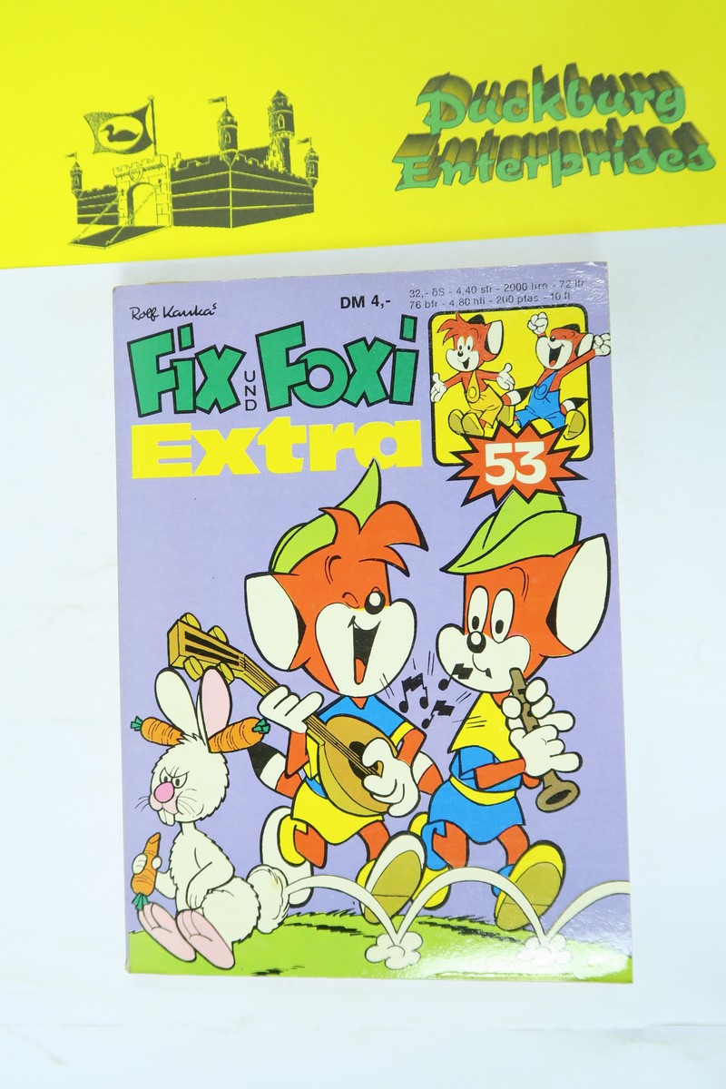 Fix und Foxi Extra Taschenbuch Nr. 53  Kauka Gevacur Verlag im Z (1-2). 156205