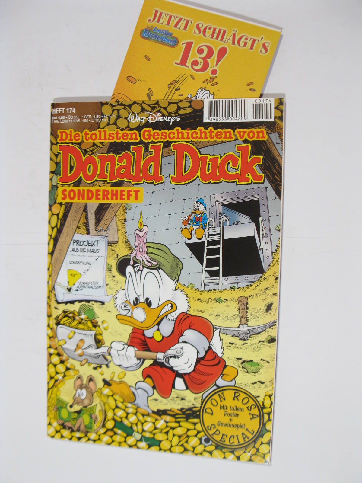tollsten Geschichten von Donald Duck Nr.174 Ehapa Z (0-1 mit Beilage ). 110959 tollsten Geschichten von Donald Duck Nr.174 Ehapa Z (0-1 mit Beilage ). 110959