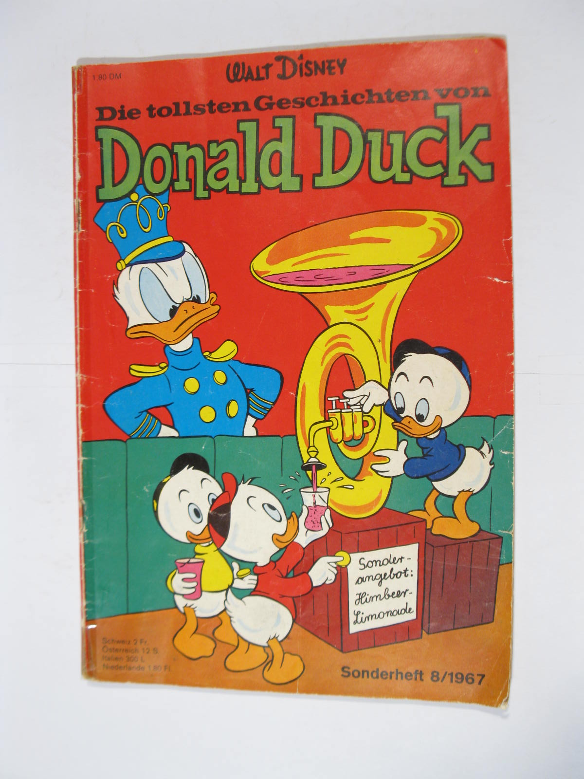 tollsten Geschichten von Donald Duck Nr.  8  Ehapa Vlg. im Z (3 T). 110621