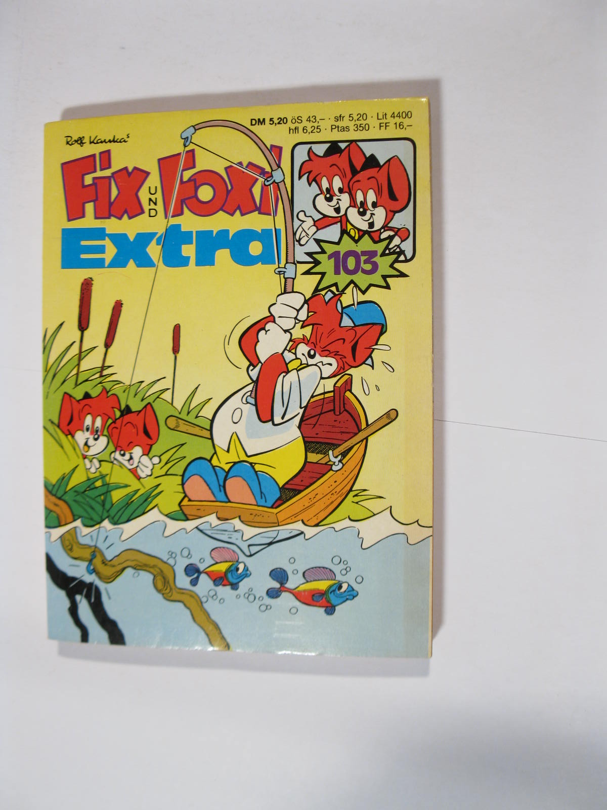 Fix und Foxi Extra Taschenbuch Nr. 103 Kauka Gevacur Vlg. im Zustand (1). 100347 Fix und Foxi Extra Taschenbuch Nr. 103 Kauka Gevacur Vlg. im Zustand (1). 100347