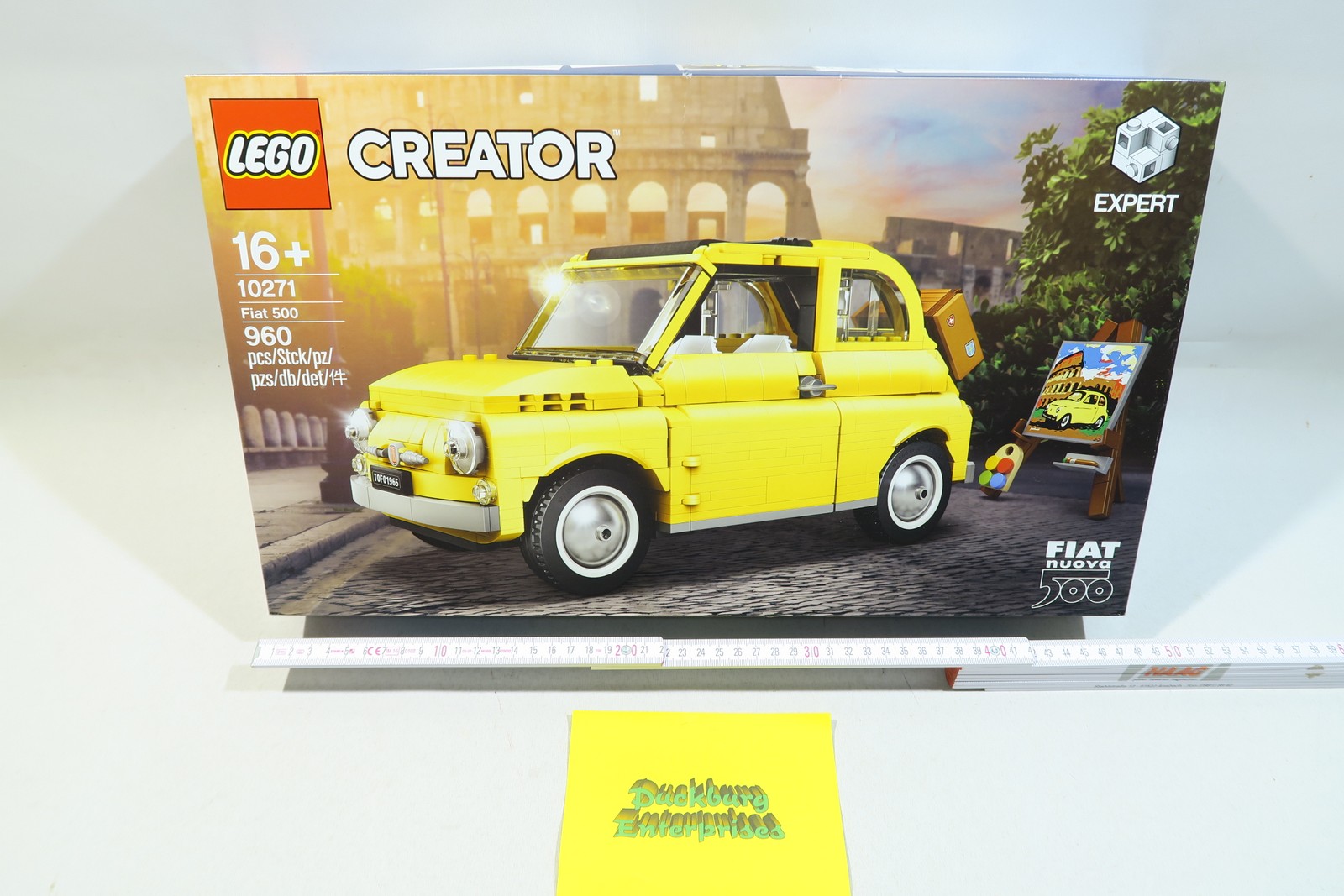Lego 10271 Creator Fiat 500 in gelb MIB / in OVP L3226 Lego 10271 Creator Fiat 500 in gelb MIB / in OVP L3226
