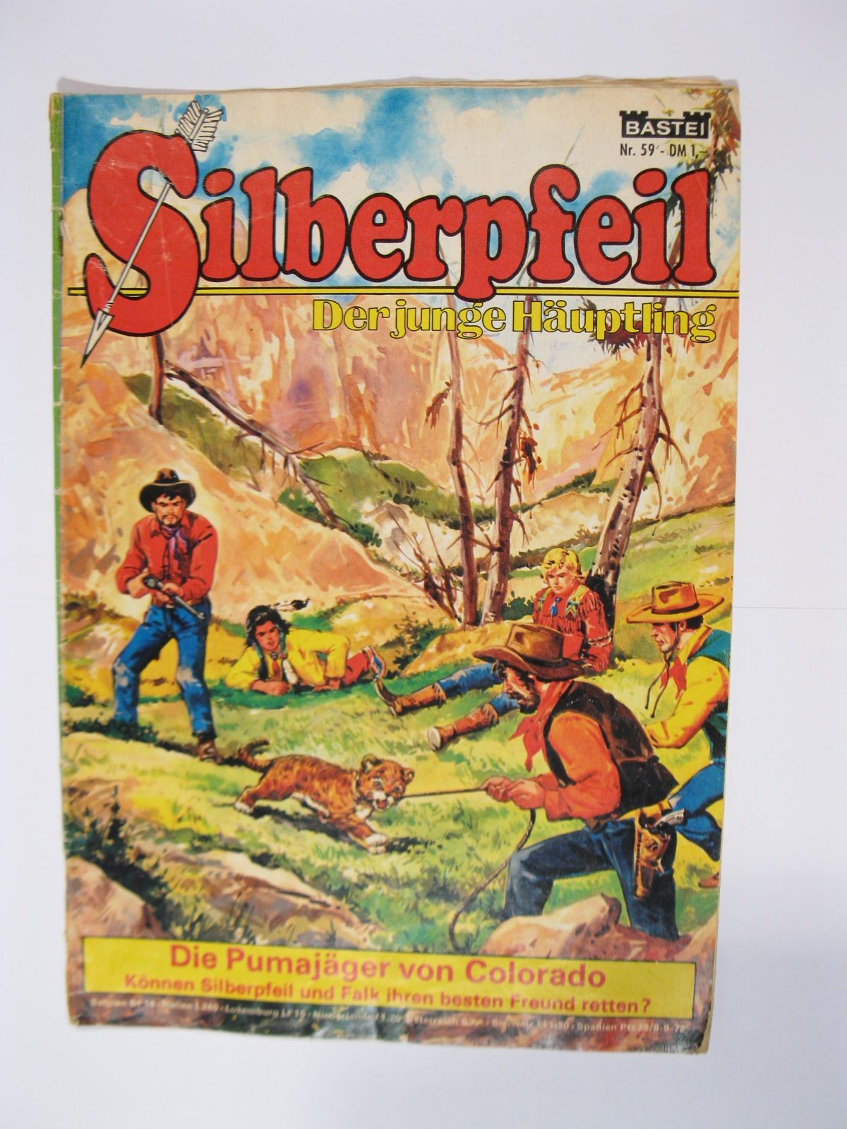 Silberpfeil  Nr. 59  Bastei Verlag im Zustand (2-3). 82579