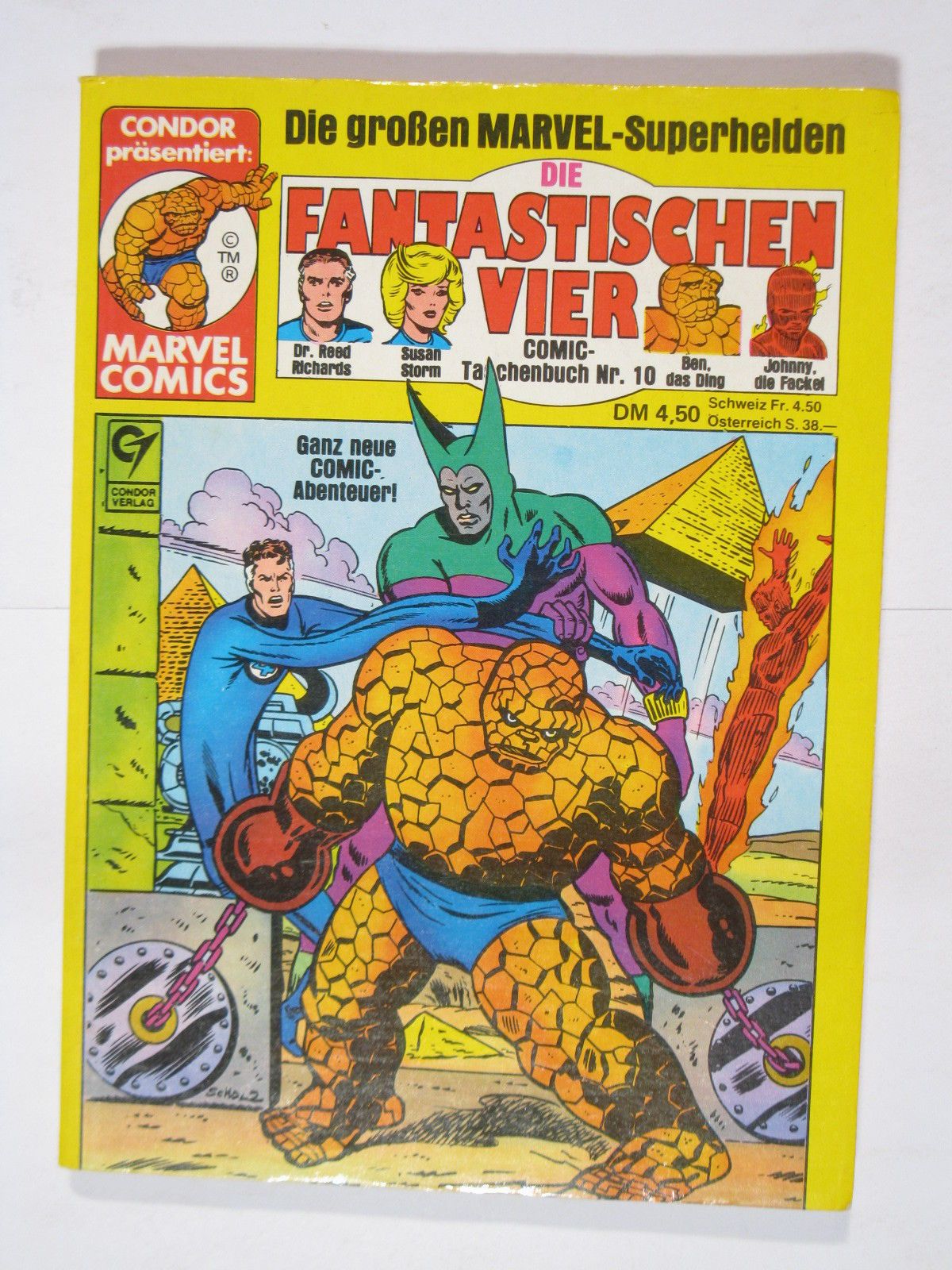 Fantastischen Vier Nr. 10 Marvel Condor Taschenbuch im Z (0-1). 80483 Fantastischen Vier Nr. 10 Marvel Condor Taschenbuch im Z (0-1). 80483