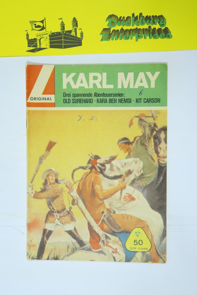 Karl May 50  Lehning Vlg. (Winnetou) im Z (2 NZ ). 153309