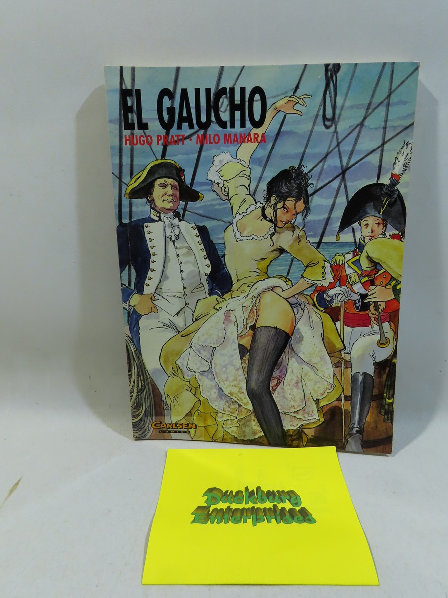 El Gaucho v. Pratt / Manara Sc von 1995 Carlsen im Zustand (1-2). 157507 El Gaucho v. Pratt / Manara Sc von 1995 Carlsen im Zustand (1-2). 157507