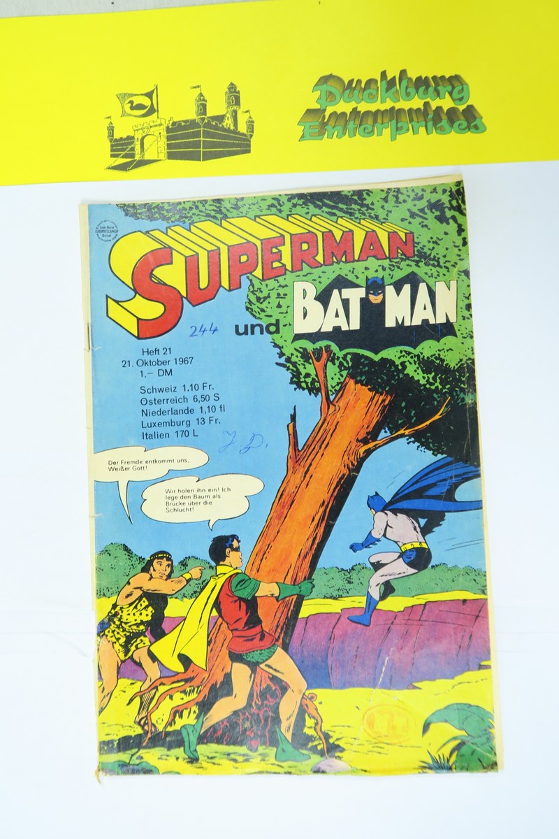 Superman Comic 1967/21 Ehapa im Zustand (3 NZ). 153659 Superman Comic 1967/21 Ehapa im Zustand (3 NZ). 153659
