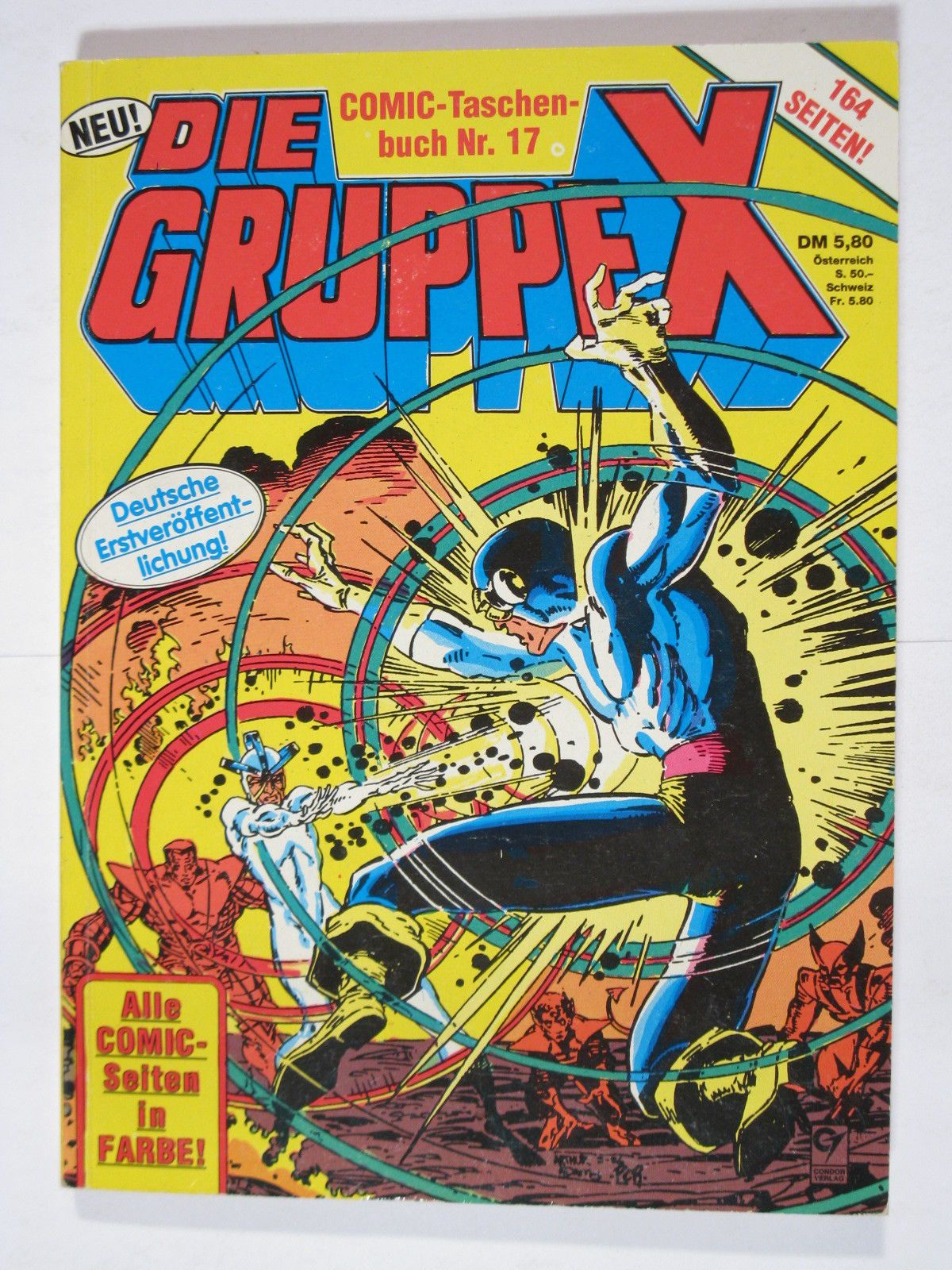 Gruppe X Nr. 17 Marvel Condor Taschenbuch im Z (0-1). 80455 Gruppe X Nr. 17 Marvel Condor Taschenbuch im Z (0-1). 80455