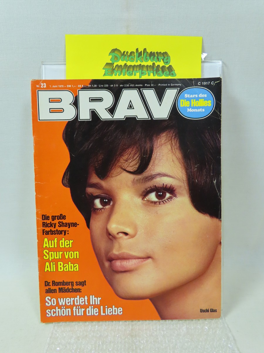 Bravo 1970 /23 vom 1.6.1970 Uschi Glas, Lee Marvin, Hollies, John Wayne 159417 Bravo 1970 /23 vom 1.6.1970 Uschi Glas, Lee Marvin, Hollies, John Wayne 159417