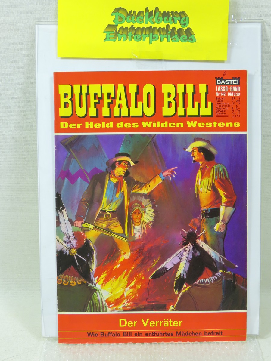 Lasso / Buffalo Bill Nr. 142 Bastei im Zustand (1-2 NZ ). 196011 Lasso / Buffalo Bill Nr. 142 Bastei im Zustand (1-2 NZ ). 196011