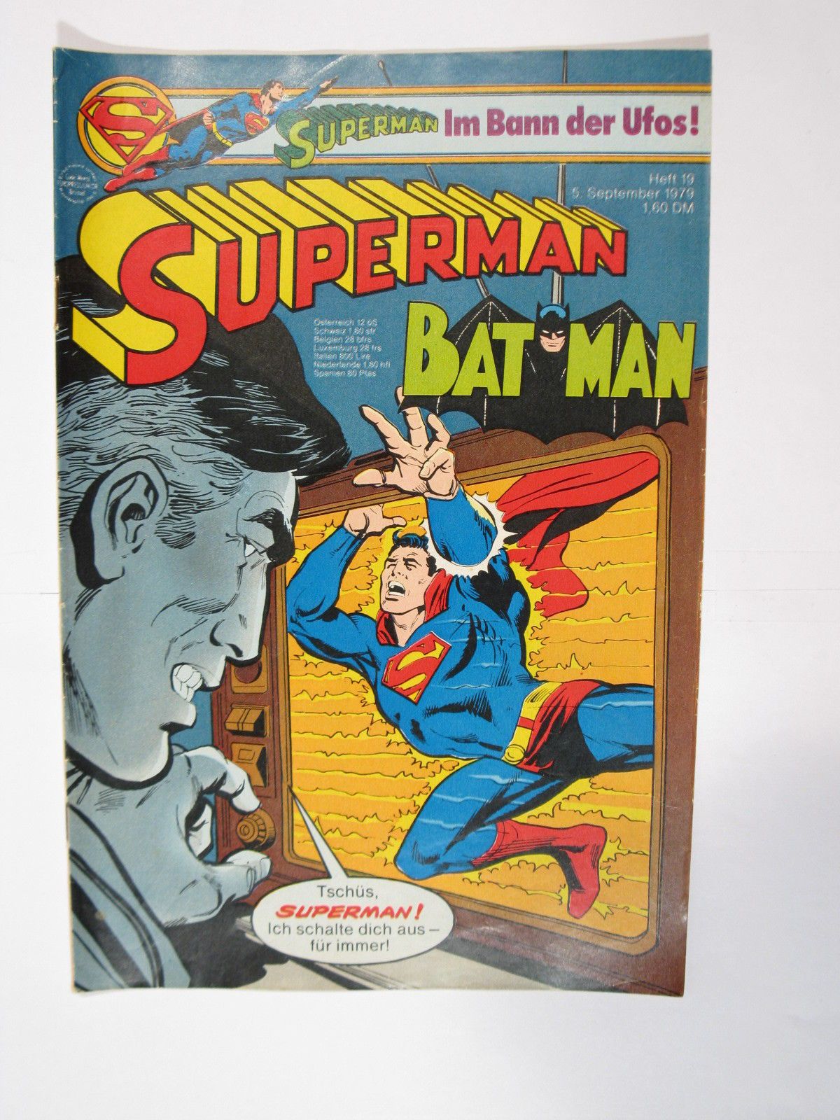 Superman Comic 1979/19 Ehapa im Zustand (1/1-2). 66731 Superman Comic 1979/19 Ehapa im Zustand (1/1-2). 66731