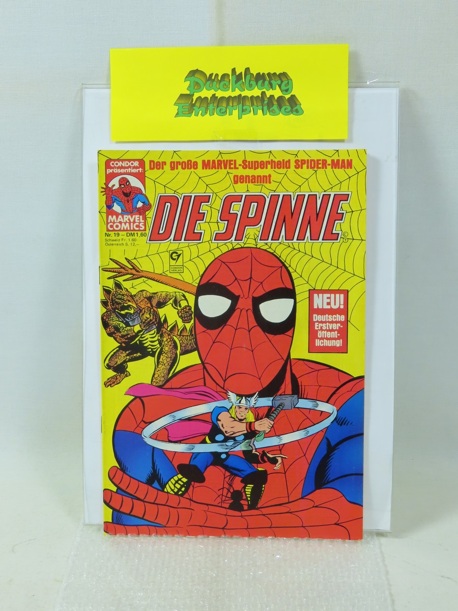Spinne / Spiderman Nr.  19  Condor Vlg. im Zustand (1). 194539