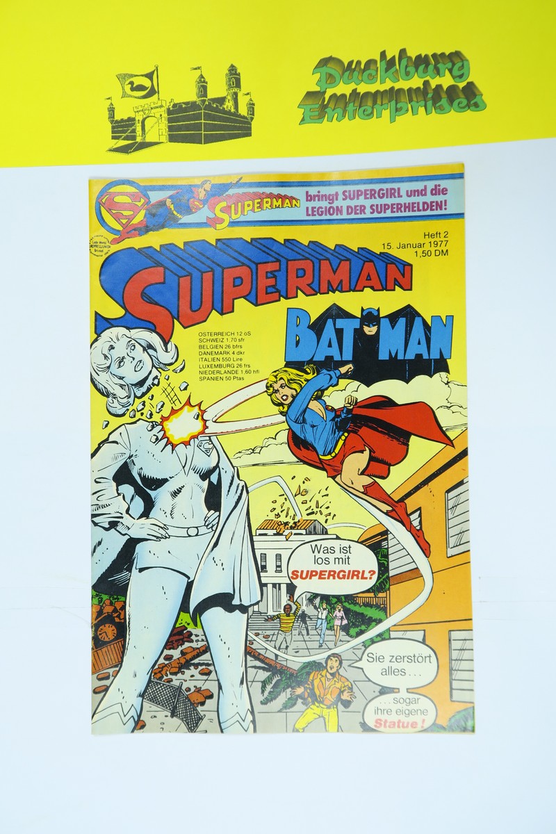Superman Comic 1977/2 Ehapa im Zustand (1). 162349 Superman Comic 1977/2 Ehapa im Zustand (1). 162349