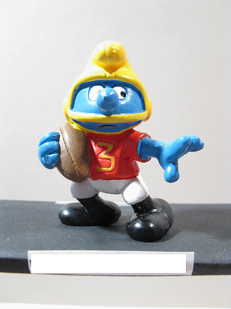American Football Schlumpf 138f Schleich # 20132 smurf puffi schtroumpf 27571 American Football Schlumpf 138f Schleich # 20132 smurf puffi schtroumpf 27571