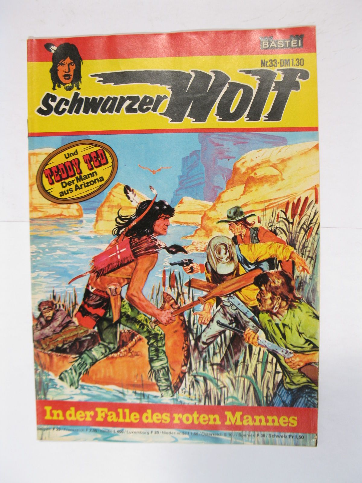 Schwarzer Wolf Nr. 33 Bastei im Zustand (0-1/1). 86037 Schwarzer Wolf Nr. 33 Bastei im Zustand (0-1/1). 86037