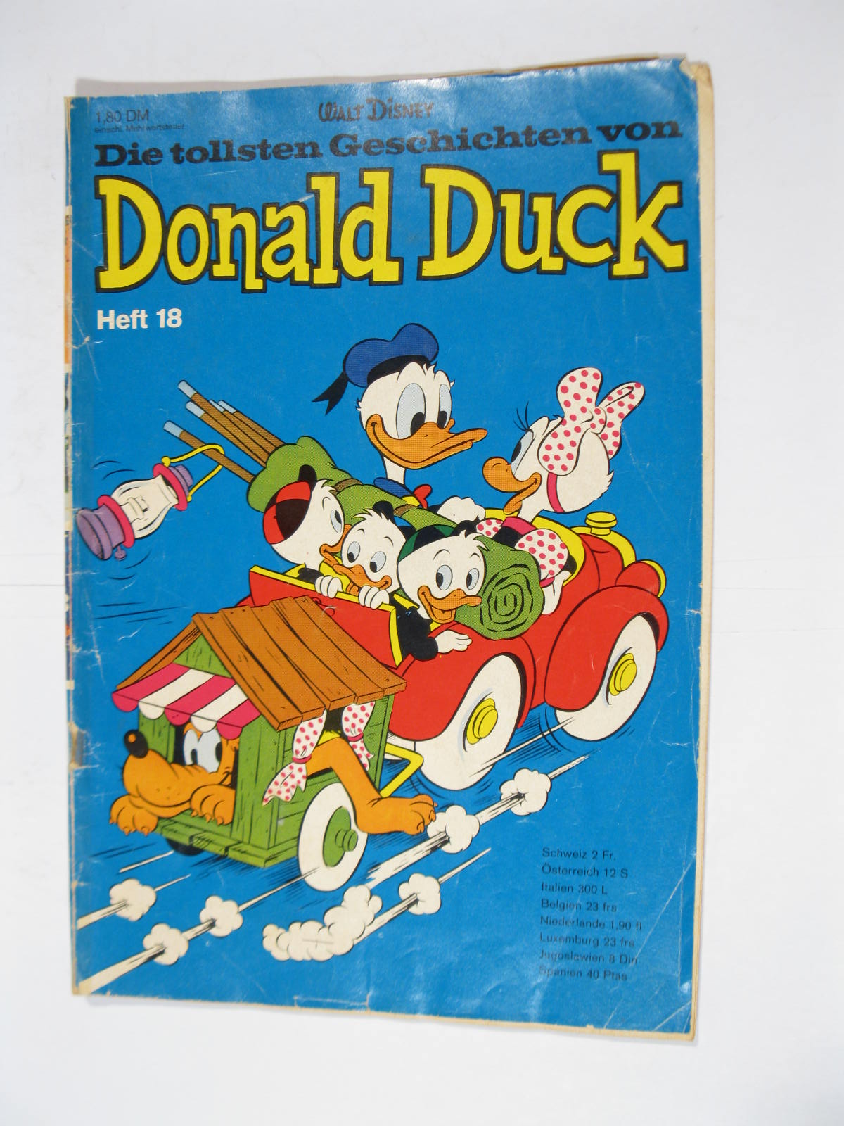 tollsten Geschichten von Donald Duck Nr. 18  Ehapa Vlg. im Z (3 T). 110633