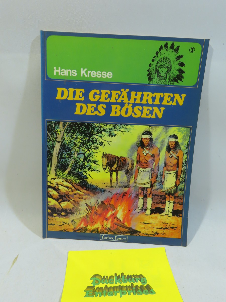 Die Indianer v. Kresse Gefährten des Bösen Nr. 3  Carlsen im Z (1). 157603