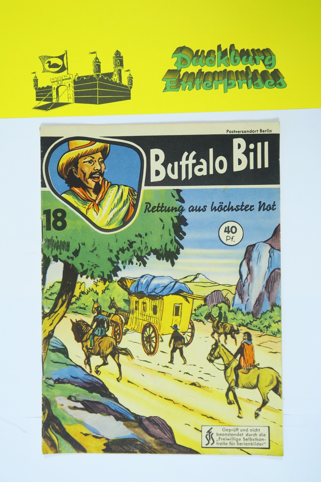 Buffalo Bill Nr. 18 Mondial Verlag im Zustand (2). 145763 Buffalo Bill Nr. 18 Mondial Verlag im Zustand (2). 145763