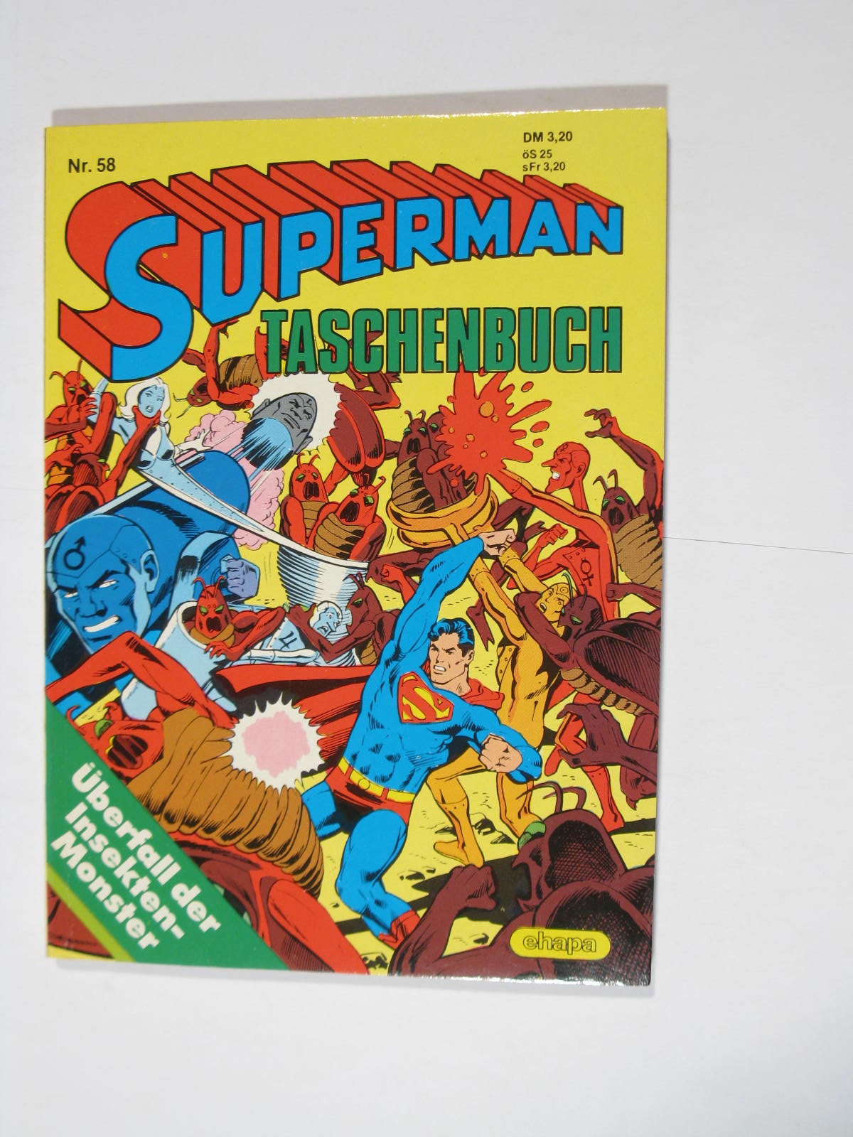 Superman Taschenbuch Nr. 58 Ehapa Verlag im Z (1). 111461 Superman Taschenbuch Nr. 58 Ehapa Verlag im Z (1). 111461