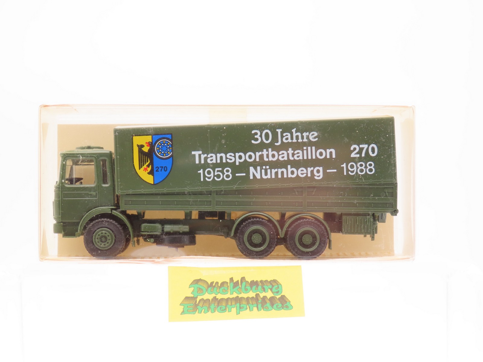 Maag x MAN LKW 30 Jahre Transportbatallion 270 Nürnberg oliv in OVP 1:87 188319 Maag x MAN LKW 30 Jahre Transportbatallion 270 Nürnberg oliv in OVP 1:87 188319