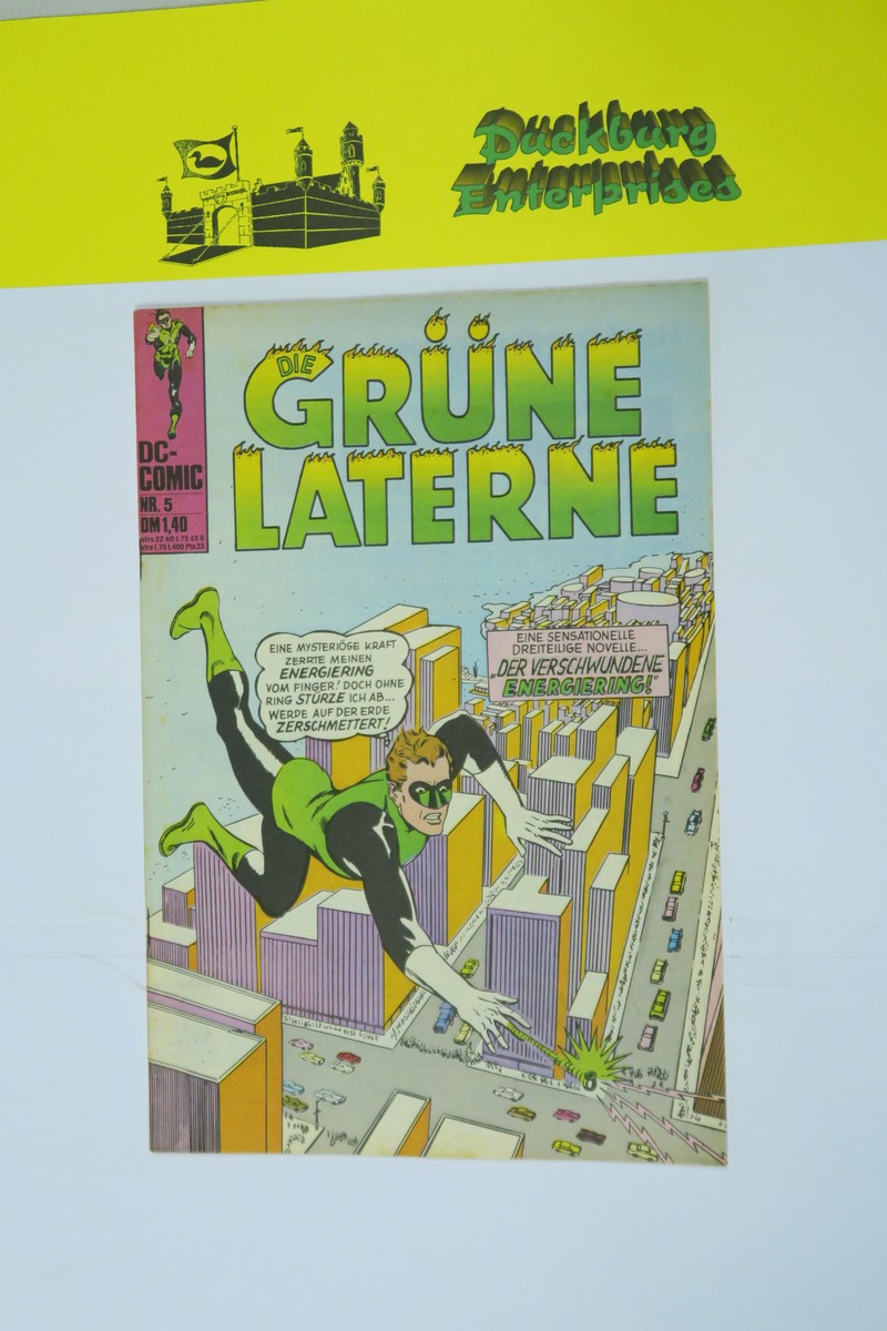 Grüne Laterne Nr. 5 Williams im Zustand (1-2). 162255 Grüne Laterne Nr. 5 Williams im Zustand (1-2). 162255