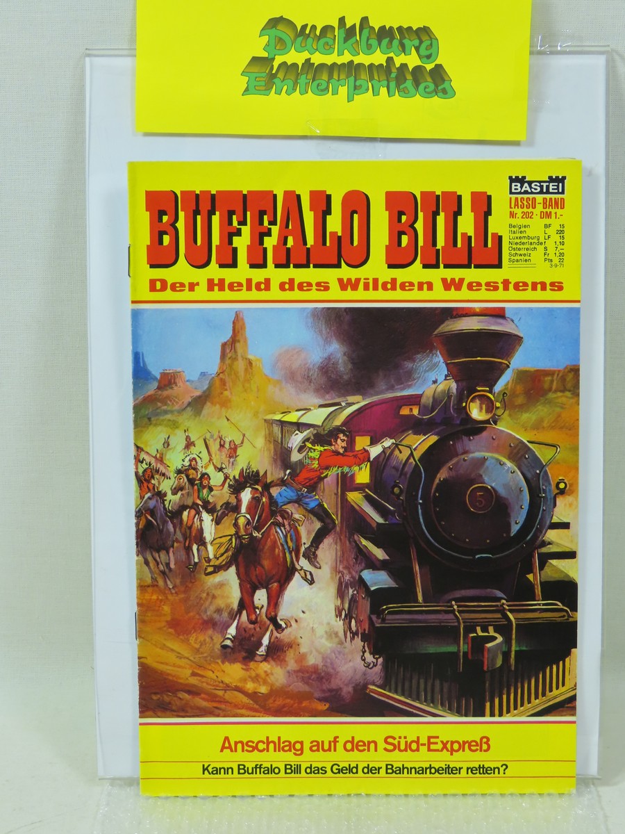 Lasso / Buffalo Bill Nr. 202  Bastei im Zustand (1-2). 196029