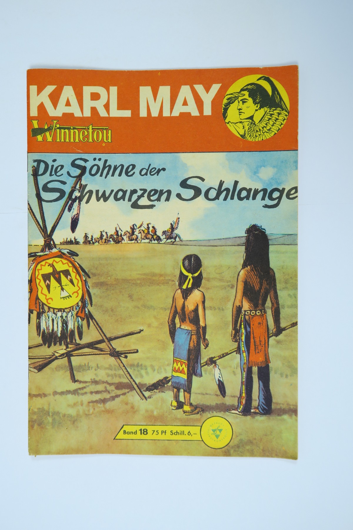 Karl May 18 Lehning Vlg. (Winnetou) im Z (1-2/2). 144575 Karl May 18 Lehning Vlg. (Winnetou) im Z (1-2/2). 144575