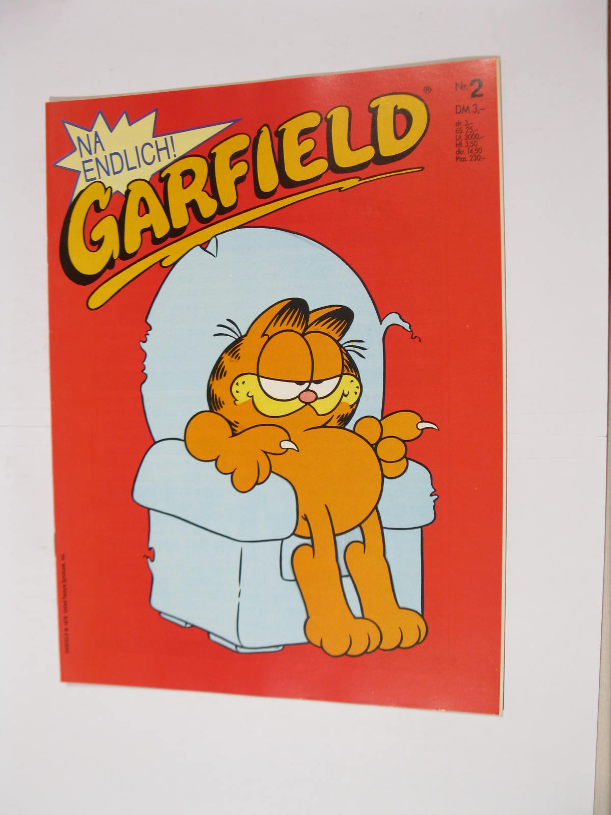 Garfield GbÜ Nr. 1987/ 2 Bavaria Vlg. im Z (0-1). 111229 Garfield GbÜ Nr. 1987/ 2 Bavaria Vlg. im Z (0-1). 111229
