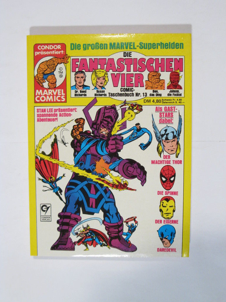 Fantastischen Vier Nr. 13 Marvel Condor Taschenbuch im Z (1) 70403 Fantastischen Vier Nr. 13 Marvel Condor Taschenbuch im Z (1) 70403