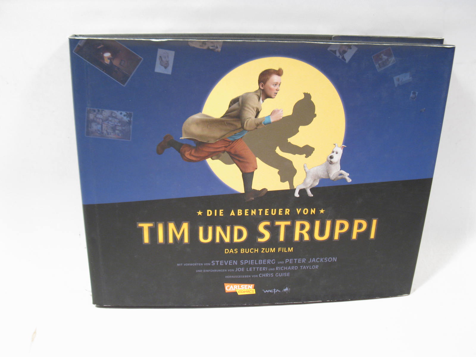 Abenteuer von Tim und Struppi - Buch zum Film Carlsen im Zustand (1-2). 125363 Abenteuer von Tim und Struppi - Buch zum Film Carlsen im Zustand (1-2). 125363