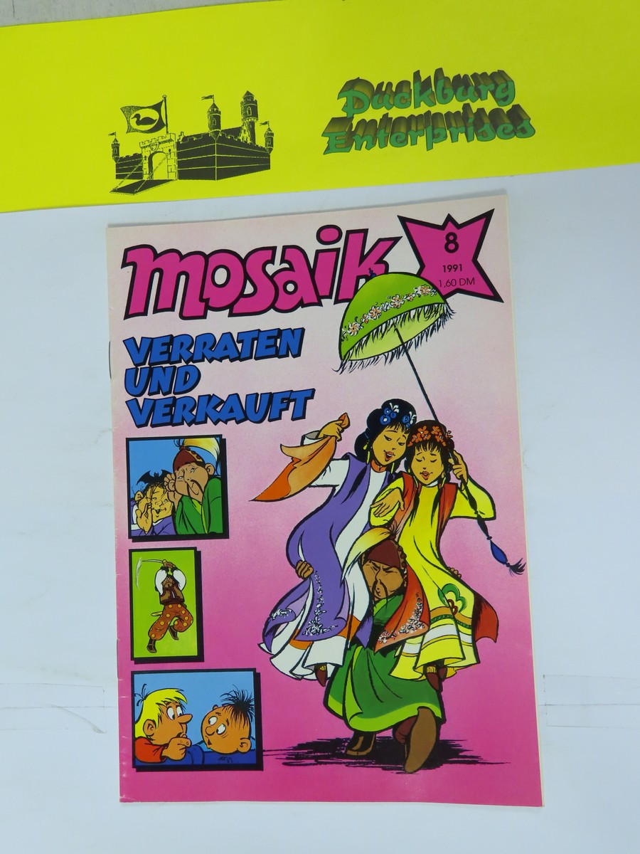 Mosaik DDR Comic  1991/ 8 Vlg. Junge Welt im Zustand (0-1). 151743