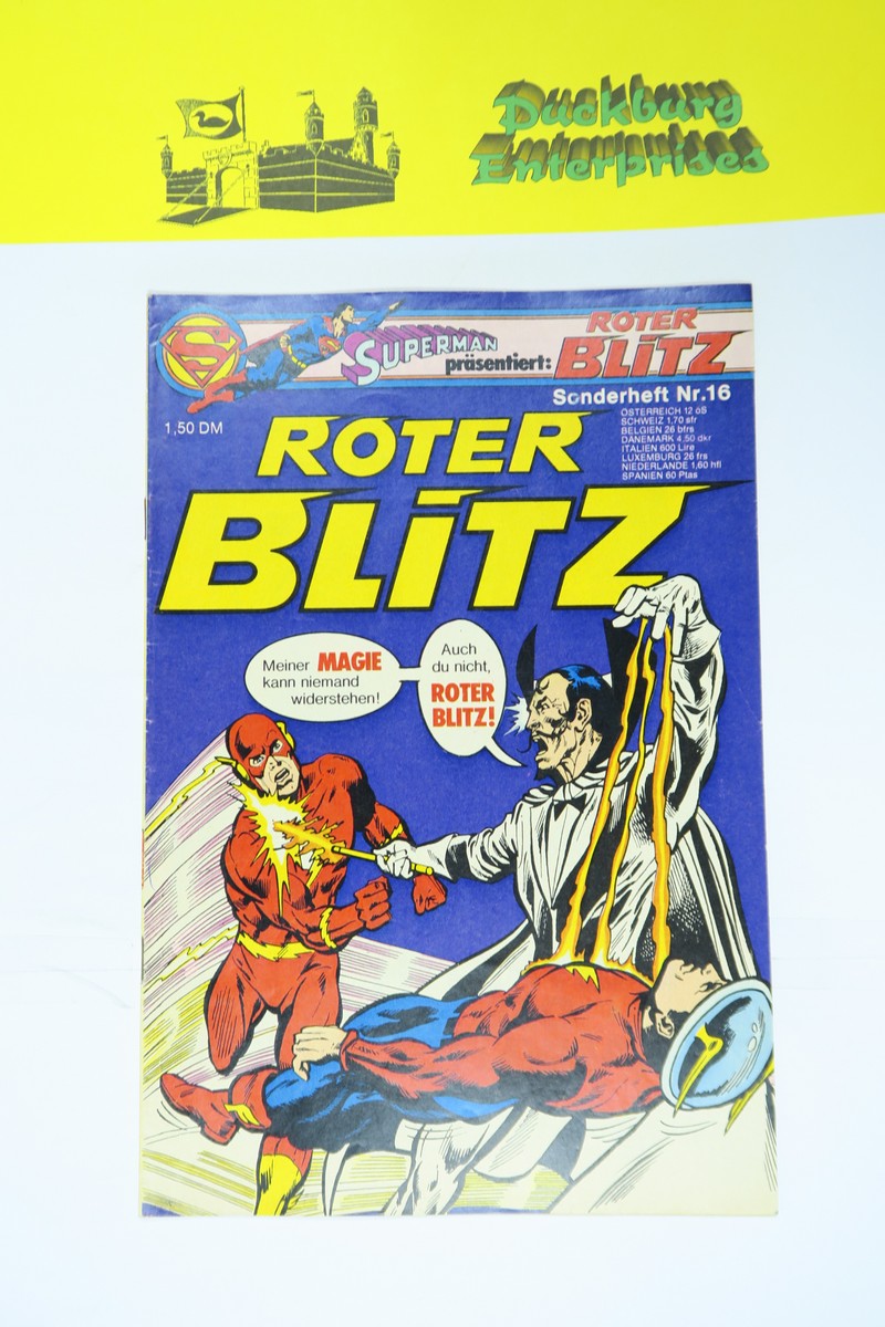 Roter Blitz Sonderheft Nr. 16  Ehapa im Zustand (1-2). 162123