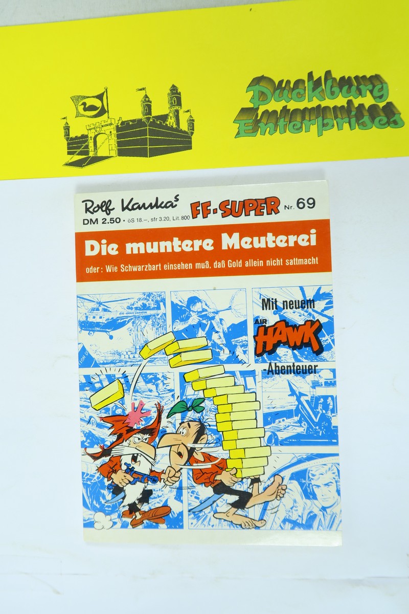 Kauka Super Serie Schwarzbart Taschenbuch Nr. 69 Gevacur im Z (1/1-2). 156253 Kauka Super Serie Schwarzbart Taschenbuch Nr. 69 Gevacur im Z (1/1-2). 156253