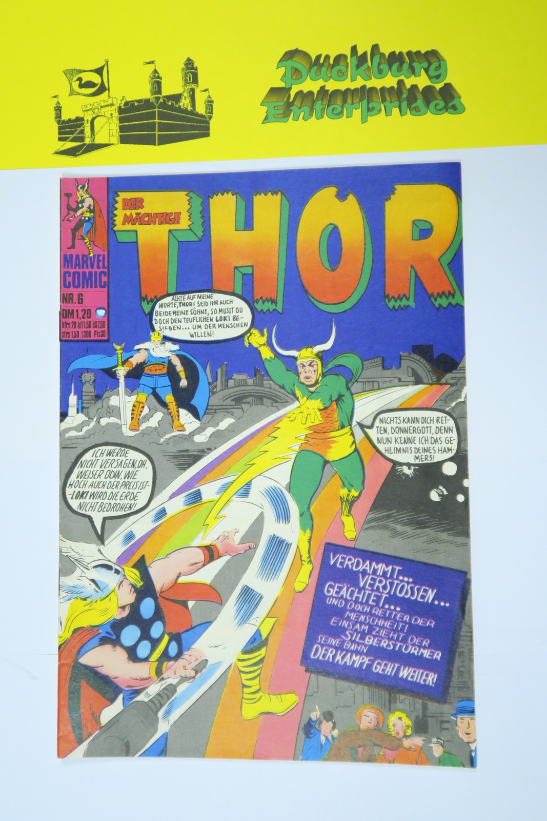 Thor Nr. 6 Marvel Williams im Zustand (0-1/1). 150495 Thor Nr. 6 Marvel Williams im Zustand (0-1/1). 150495