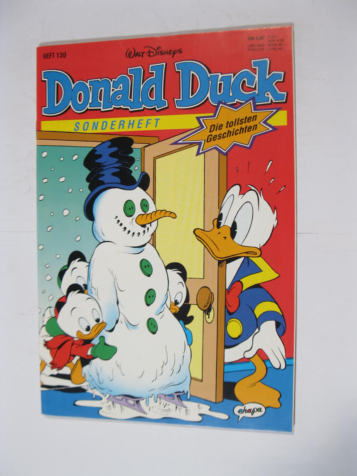 tollsten Geschichten von Donald Duck Nr.130 Ehapa Vlg. im Z (0-1). 110871 tollsten Geschichten von Donald Duck Nr.130 Ehapa Vlg. im Z (0-1). 110871