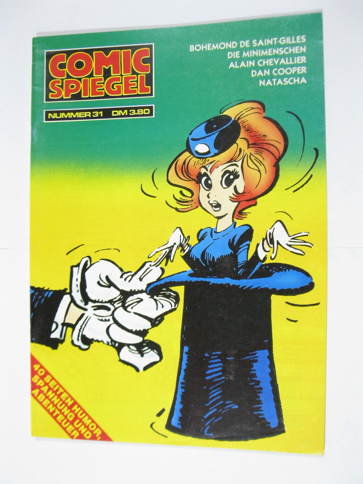 Comic Spiegel Magazin Nr. 31 mit Inhaltsverzeichnis Feest Vlg. . 117633 Comic Spiegel Magazin Nr. 31 mit Inhaltsverzeichnis Feest Vlg. . 117633
