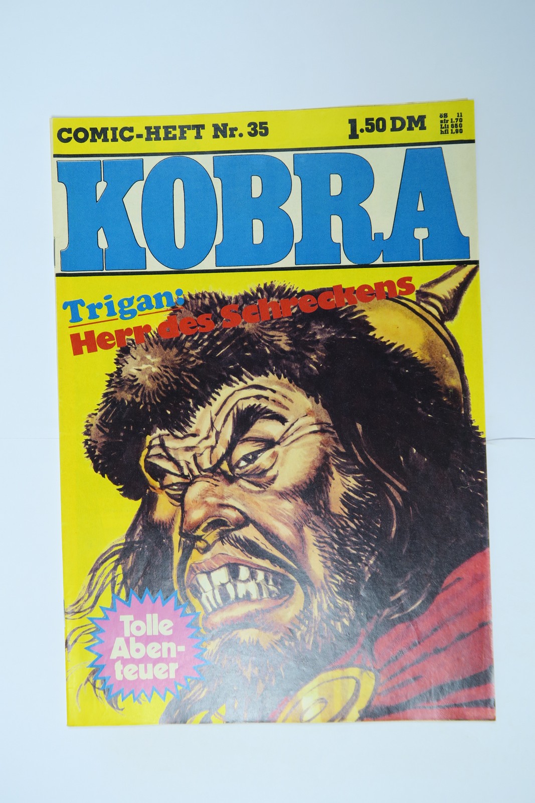 Kobra Comic 1977/35  Gevacur im Zustand (1). 145573