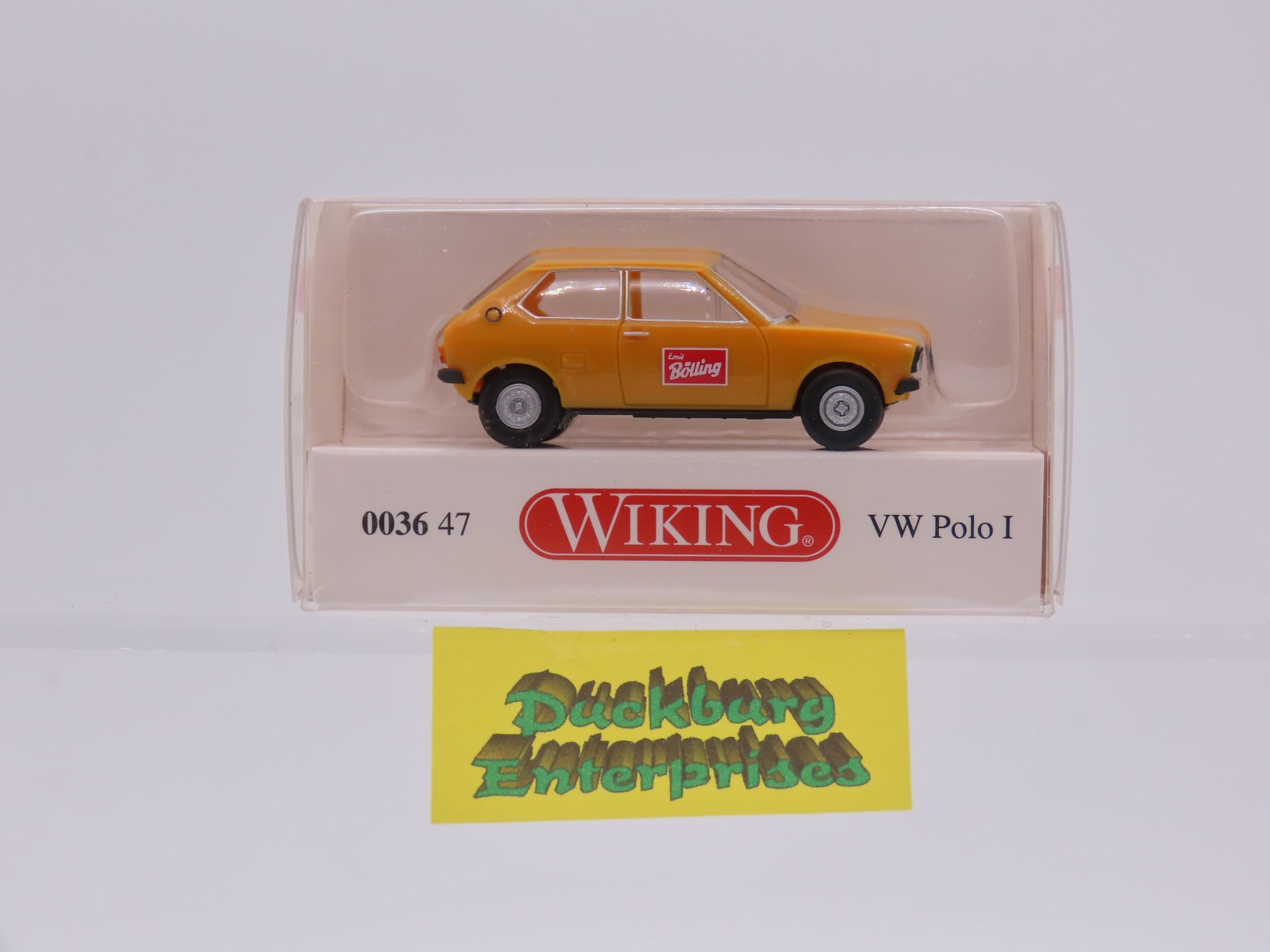 Wiking 003647 VW Polo 1 Bölling orange in OVP 1:87 187873 Wiking 003647 VW Polo 1 Bölling orange in OVP 1:87 187873