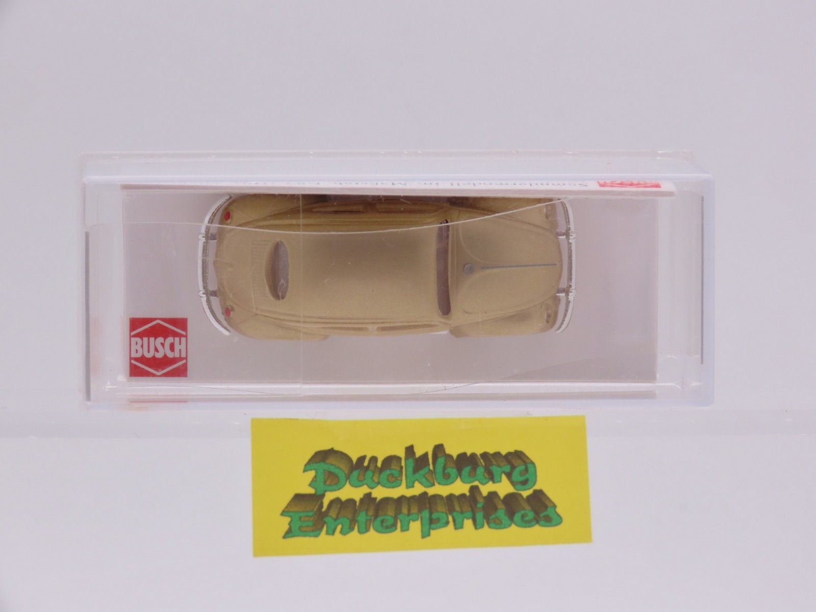 Busch x VW Käfer Allegro Werbemodell goldfarben in OVP 1:87 187759