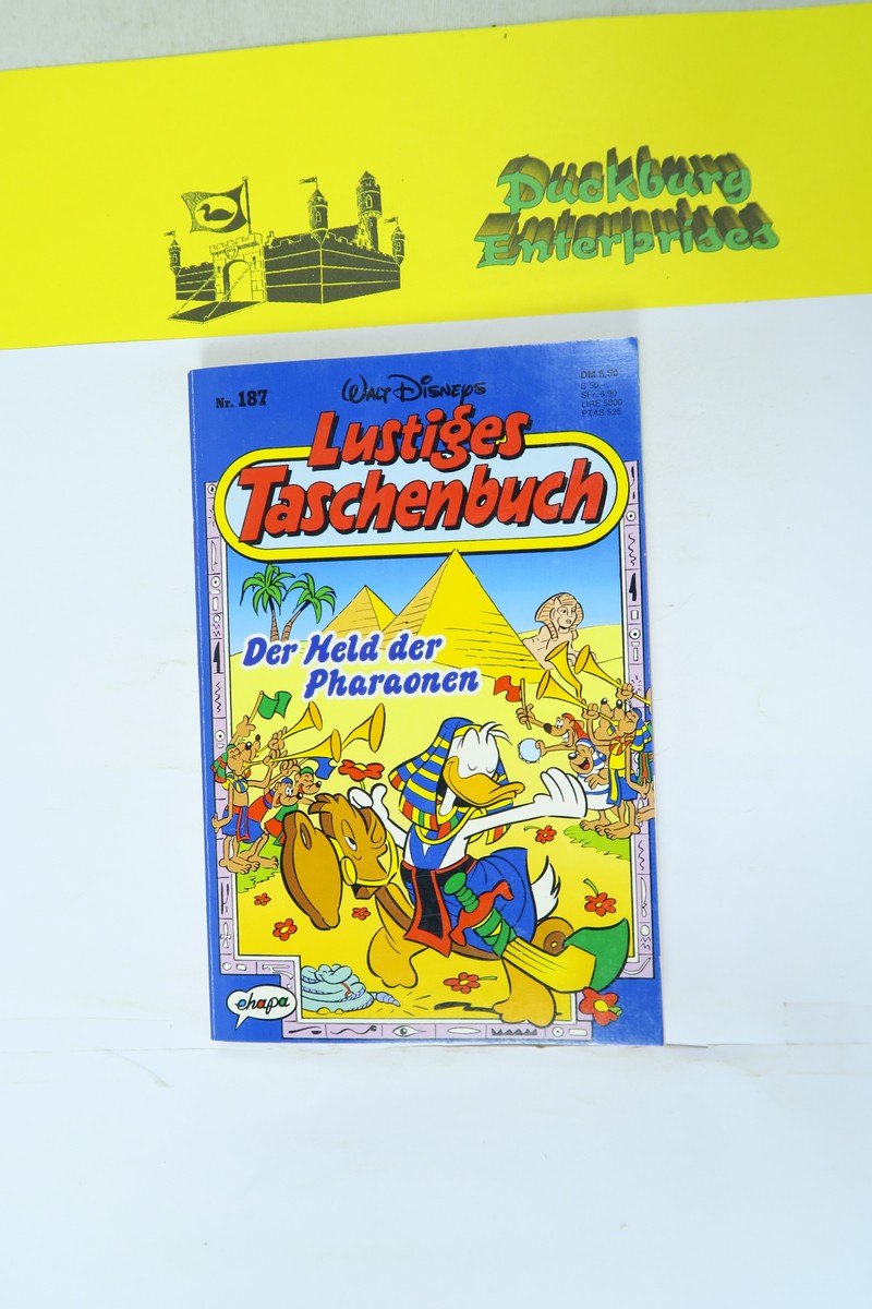 Donald Duck Lustiges Taschenbuch LTB Nr.187 ERSTAUFLAGE Ehapa (1/1-2). 154303 Donald Duck Lustiges Taschenbuch LTB Nr.187 ERSTAUFLAGE Ehapa (1/1-2). 154303