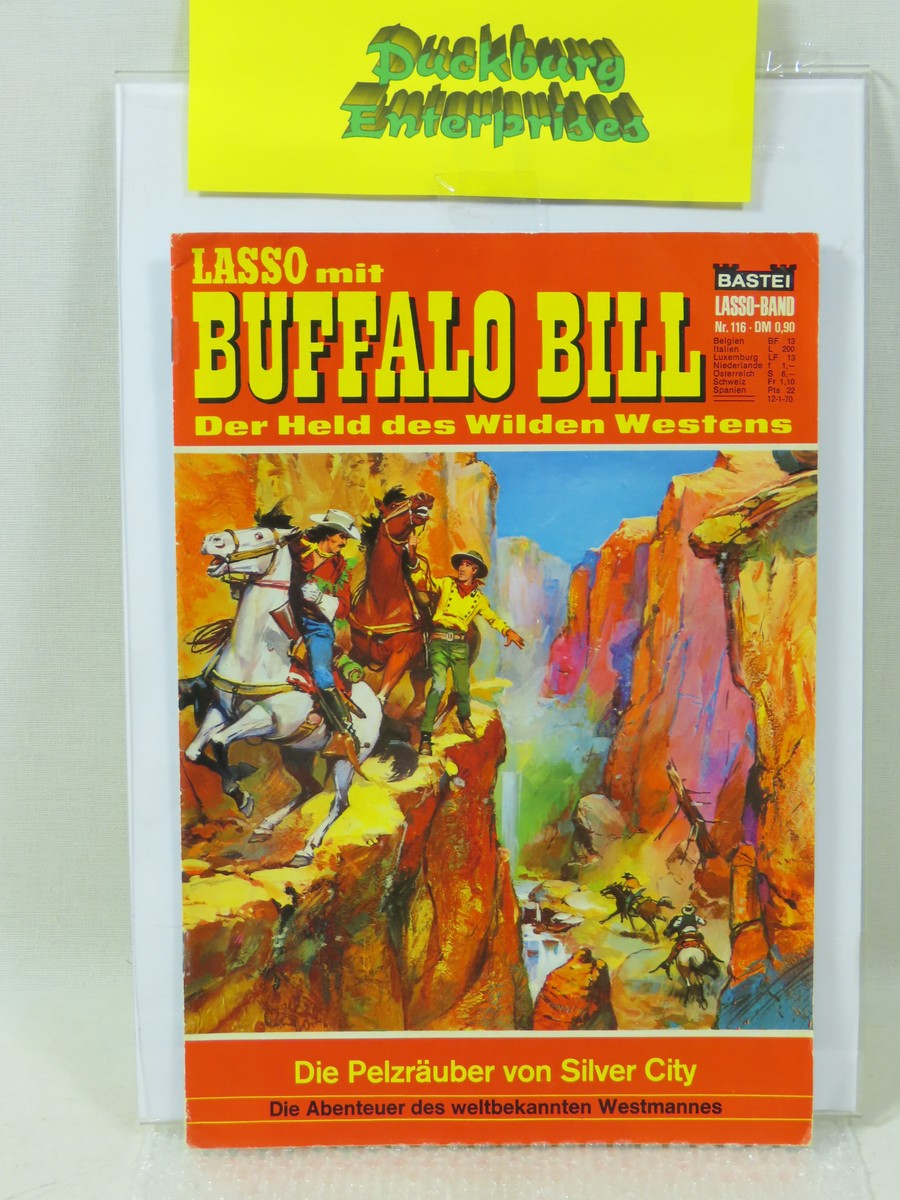 Lasso / Buffalo Bill Nr. 116 Bastei im Zustand (1-2/2). 196001 Lasso / Buffalo Bill Nr. 116 Bastei im Zustand (1-2/2). 196001