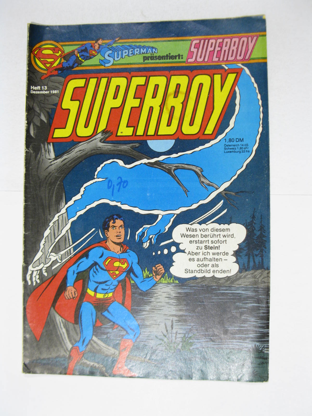 Superboy Nr. 1981/ 13 Ehapa im Zustand (2 NZ). 124049 Superboy Nr. 1981/ 13 Ehapa im Zustand (2 NZ). 124049