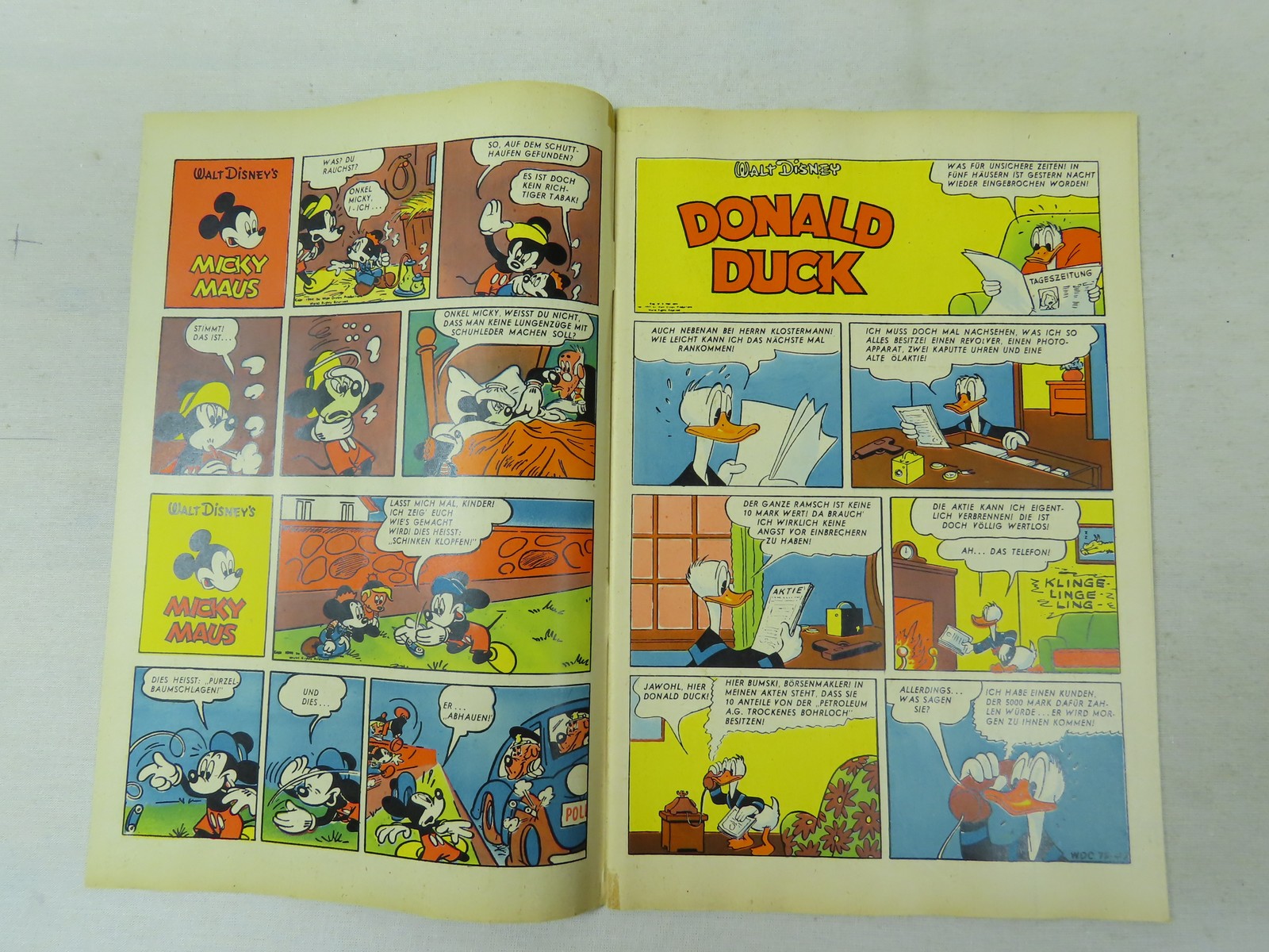 Micky Maus 1951/ 3 vom November 1951   Ehapa im Zustand (1-2). 199024