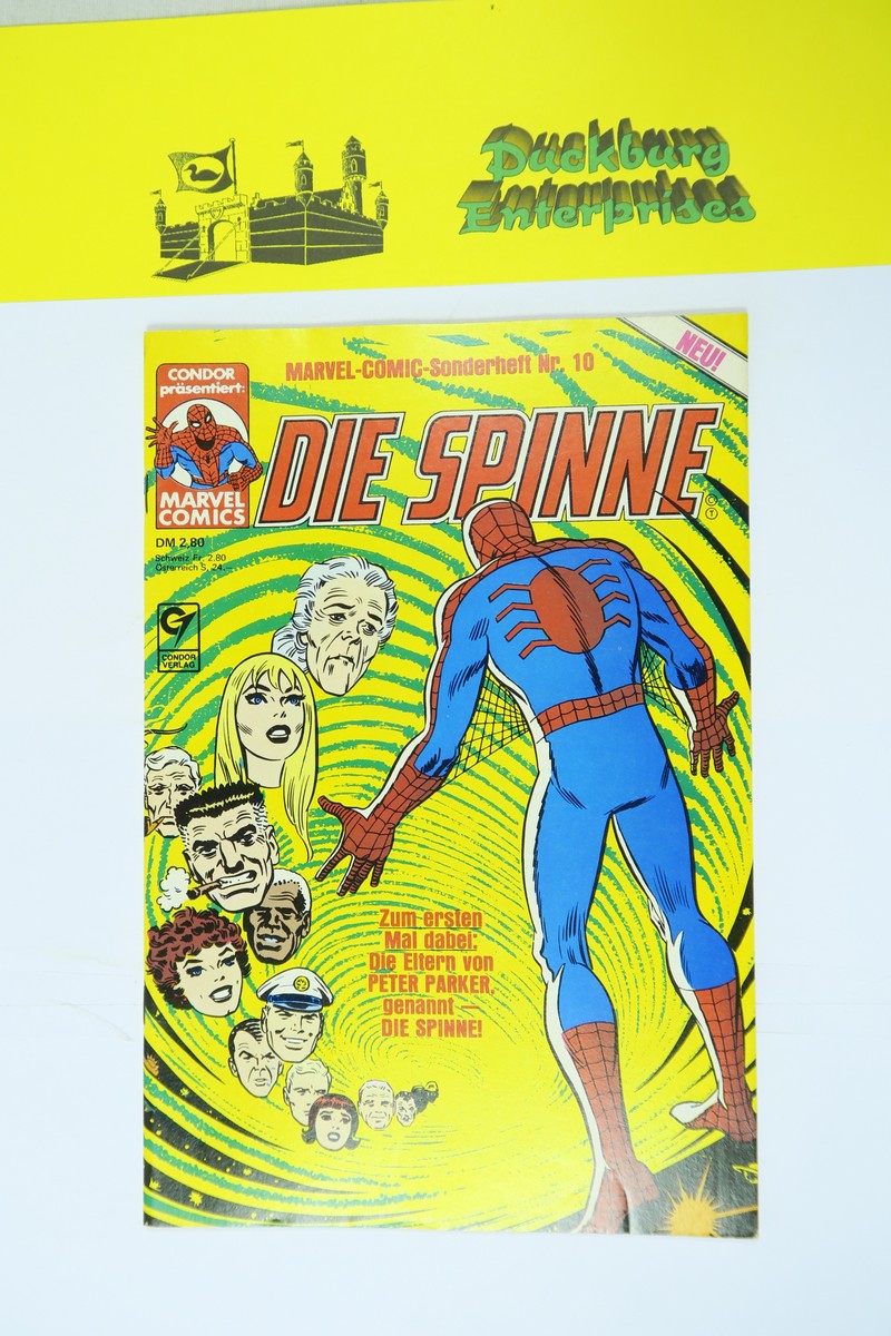 Marvel Comic Sonderheft Spinne Nr. 10 Condor im Zustand (1). 162229 Marvel Comic Sonderheft Spinne Nr. 10 Condor im Zustand (1). 162229