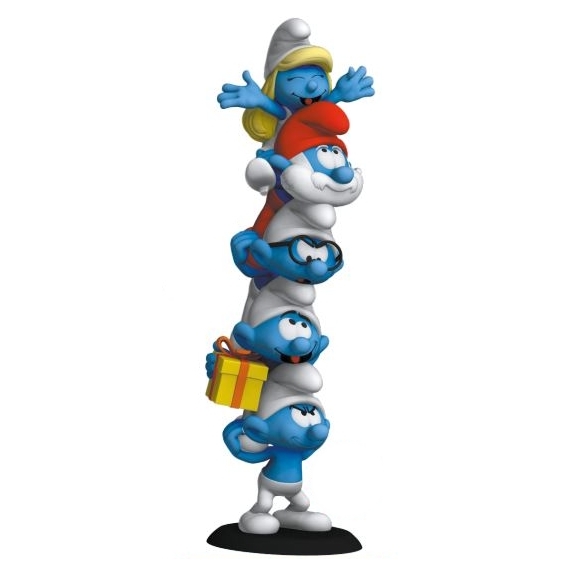 Schlumpf Turm blau/weiß 35cm Kunstharz von Plastoy Collectoys Schlumpf Turm blau/weiß 35cm Kunstharz von Plastoy Collectoys
