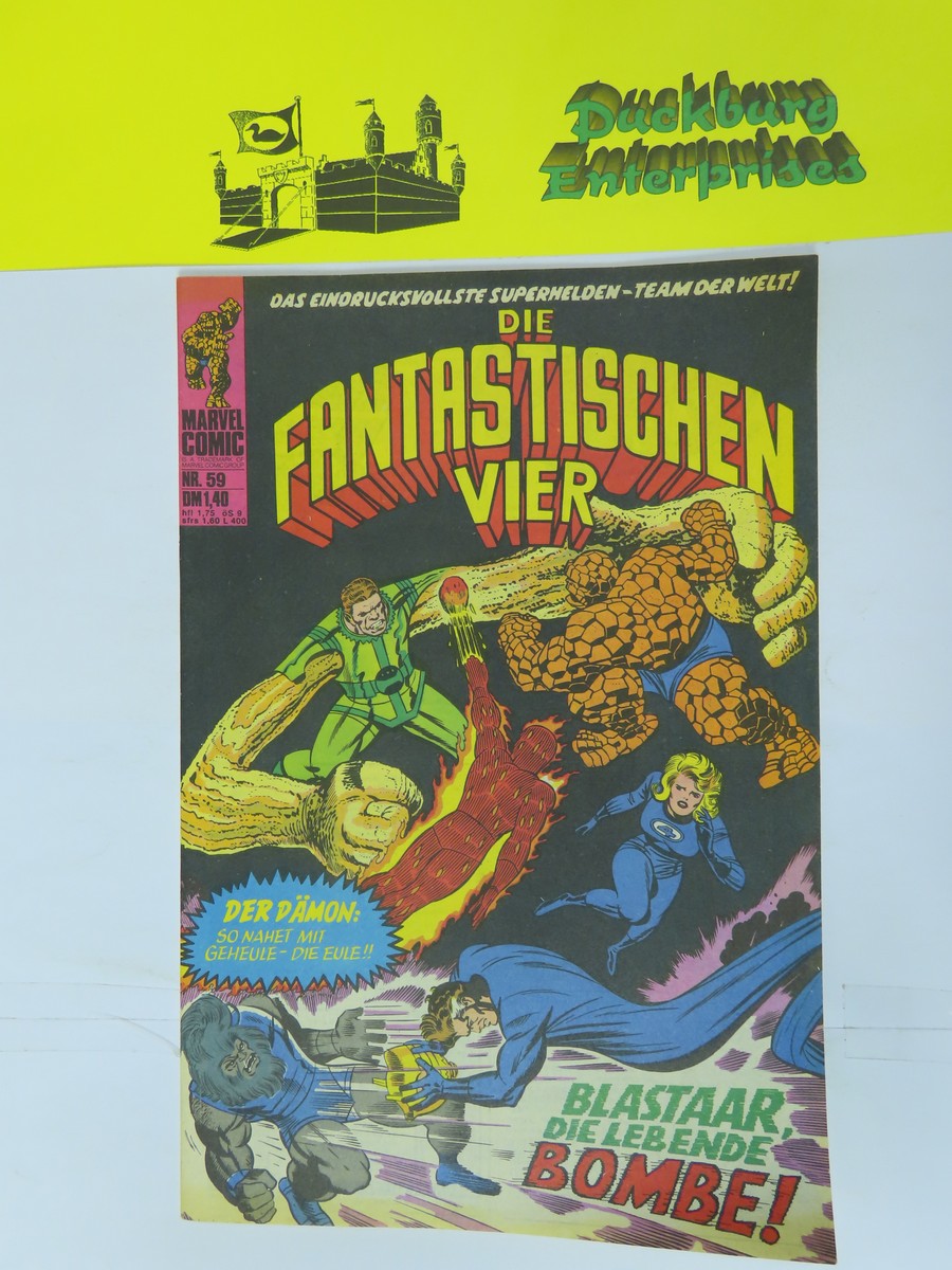 Fantastische Vier Nr. 59 Marvel Williams im Zustand (1-2). 158181 Fantastische Vier Nr. 59 Marvel Williams im Zustand (1-2). 158181