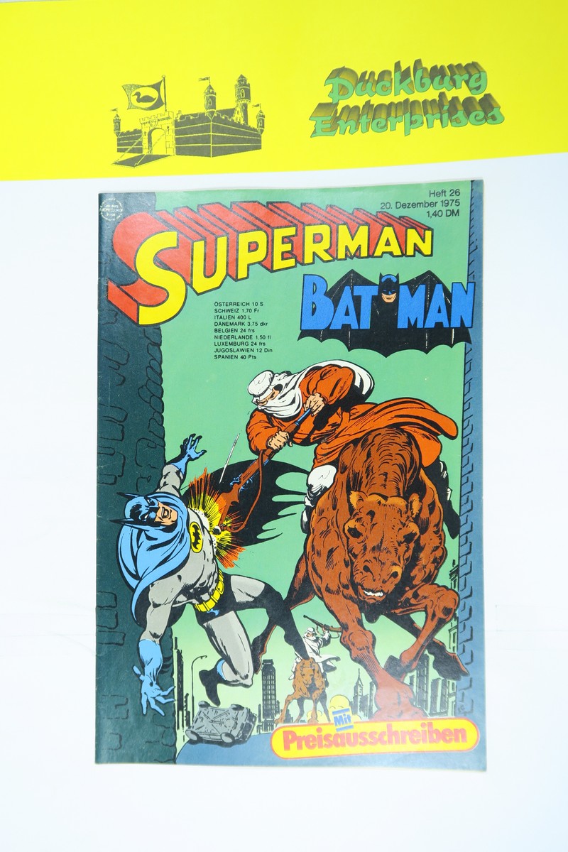 Superman Comic 1975/26 Ehapa im Zustand (1/1-2). 162345 Superman Comic 1975/26 Ehapa im Zustand (1/1-2). 162345