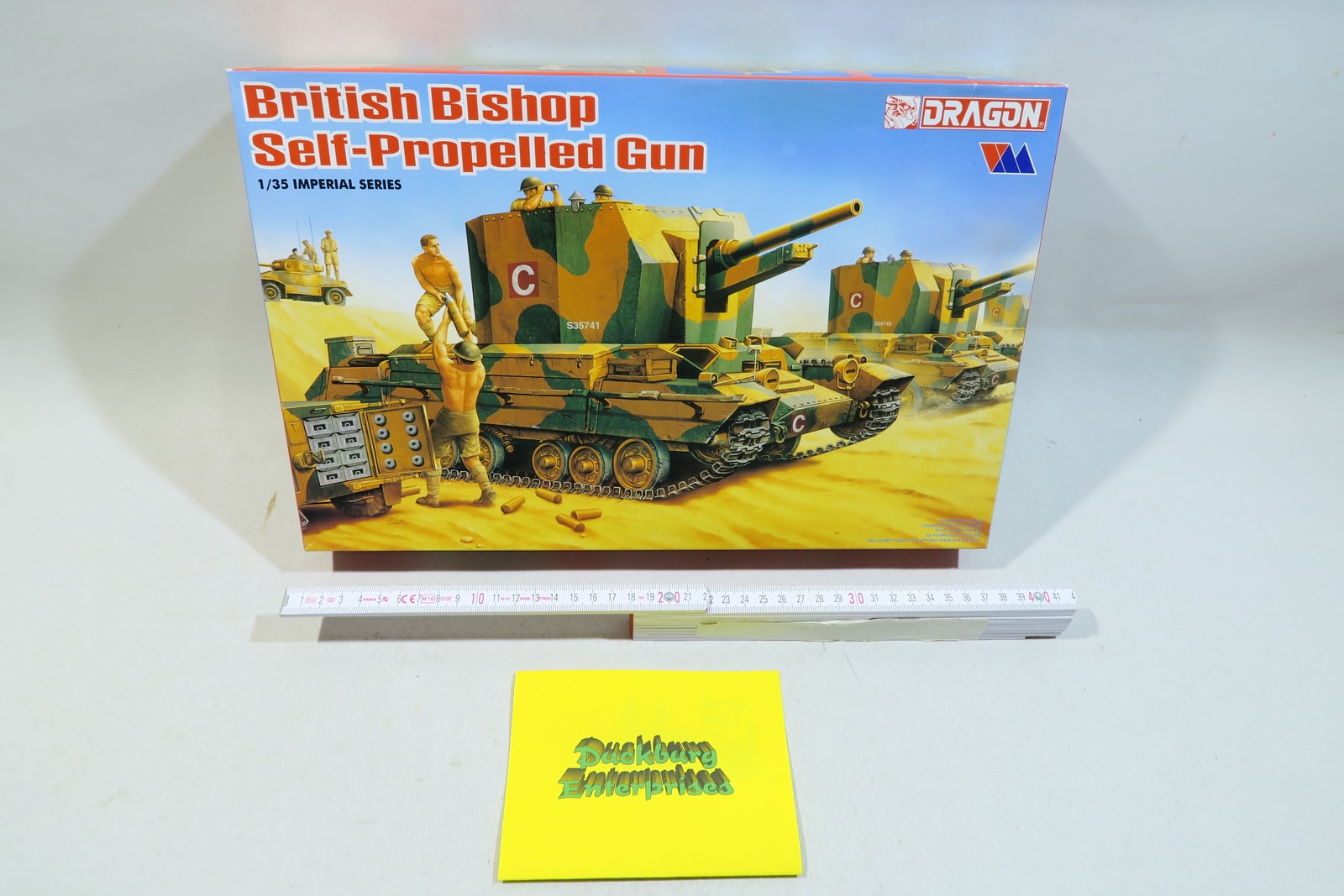 Dragon 9025 British Bishop Self propelled gun 1:35 mb13109 Dragon 9025 British Bishop Self propelled gun 1:35 mb13109
