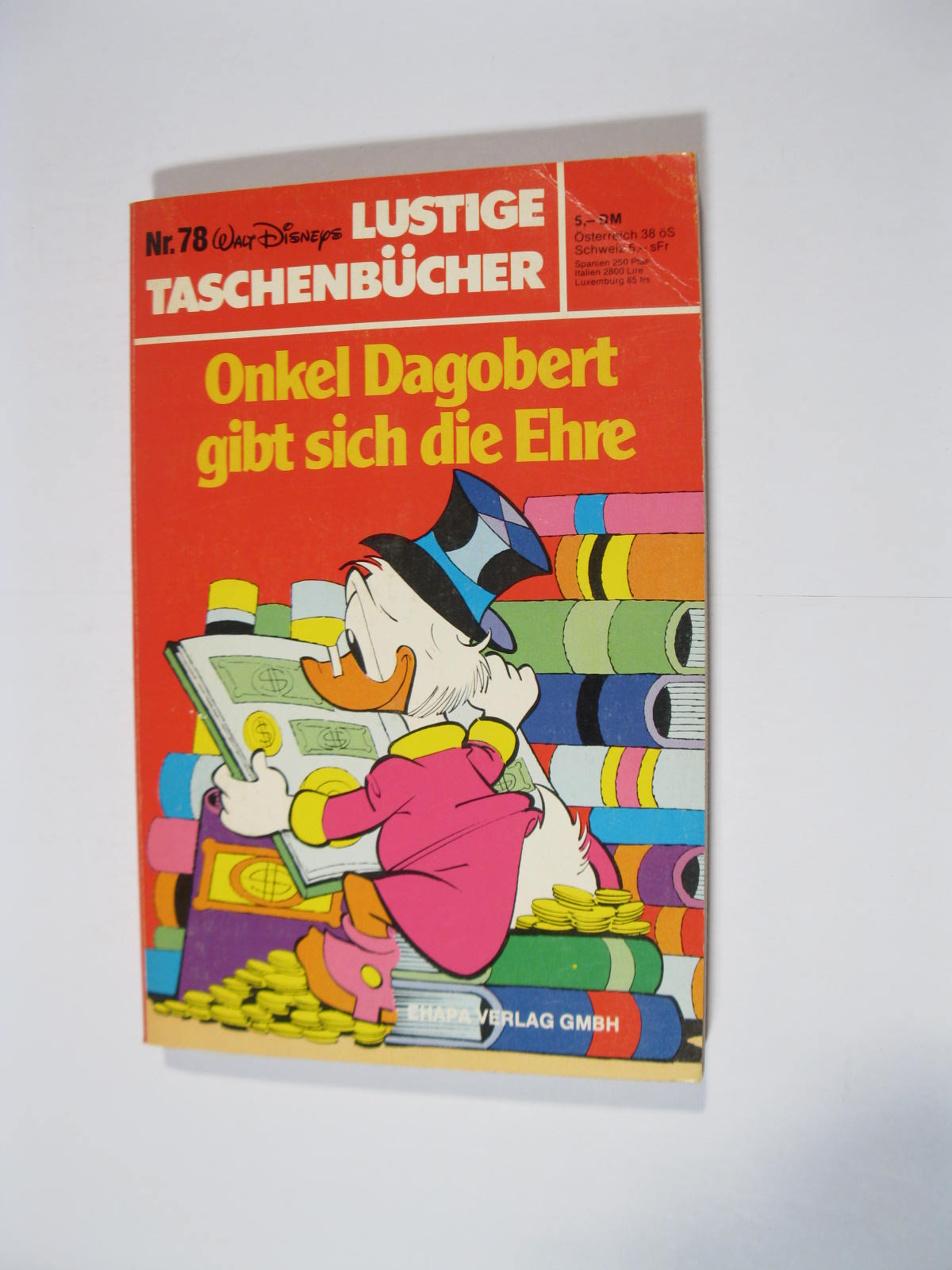 Donald Duck Lustiges Taschenbuch Nr. 78 ERSTAUFLAGE Ehapa Z (1-2/2). 116253 Donald Duck Lustiges Taschenbuch Nr. 78 ERSTAUFLAGE Ehapa Z (1-2/2). 116253
